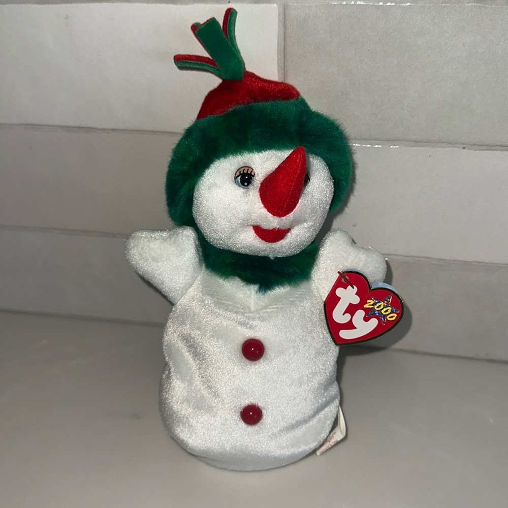 2000 Ty Beanie Babies Collection Snowgirl NWT
